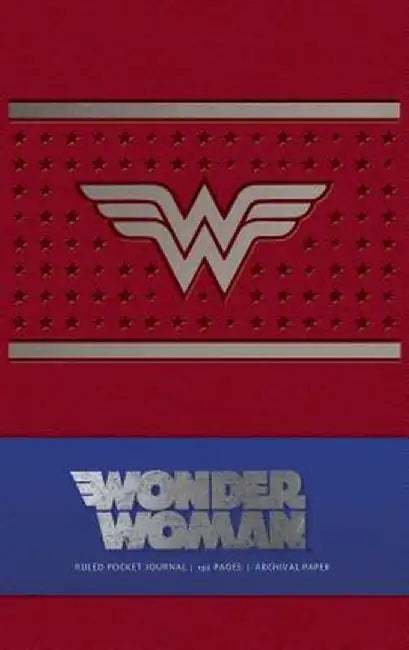 Wonder Woman Ruled Pocket Journal by Wallace
