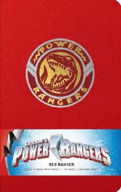 Power Rangers: Red Ranger Hardcover Ruled Journal by Insight Editions