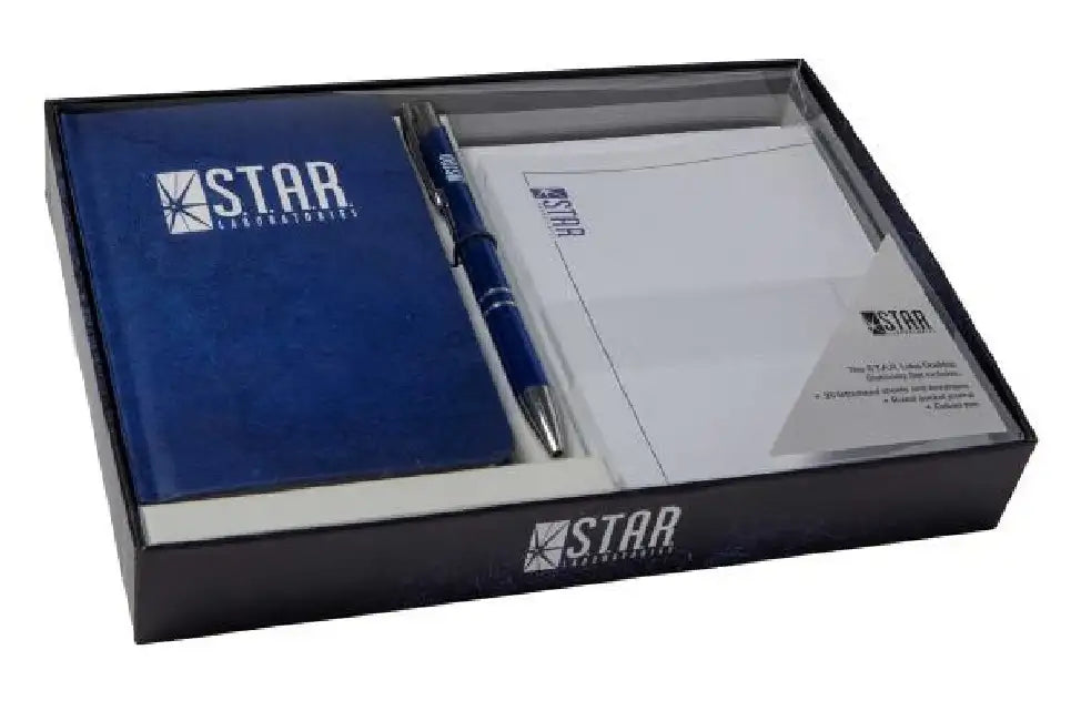 DC Comics: S.T.A.R. Labs Desktop Stationery Set (with Pen) by Insight Editions