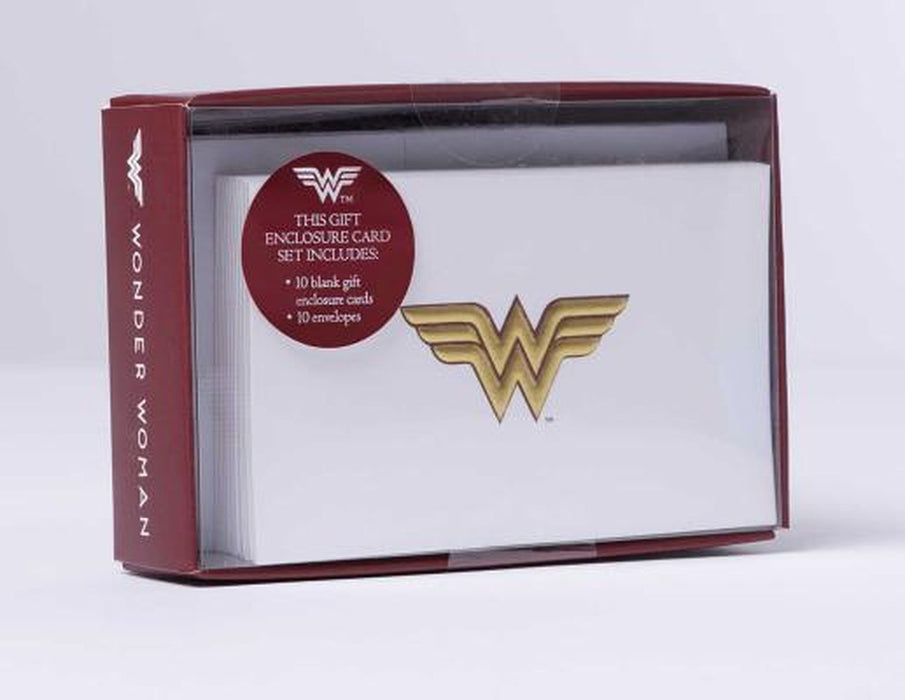 DC Comics: Wonder Woman Foil Gift Enclosure Cards (Set of 10) by Insight Editions
