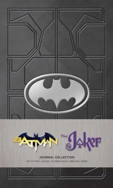 DC Comics: Character Journal Collection (Set of 2): Batman and Joker by Insight Editions
