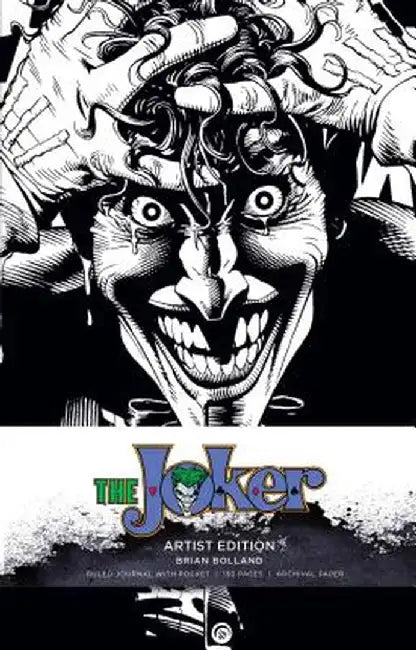 DC Comics: Joker Hardcover Ruled Journal: Artist Edition by Insight Editions