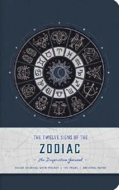 The Twelve Zodiac Signs Hardcover Ruled Journal by Insight Editions