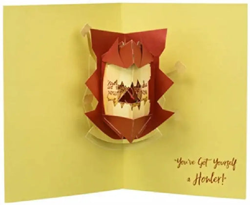 Harry Potter: Howler Pop-Up Card by Insight Editions