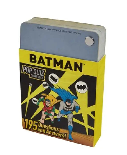 DC Comics: Batman Pop Quiz Trivia Deck by Mike Avila