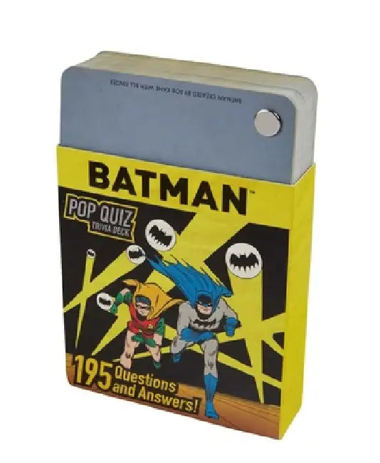 DC Comics: Batman Pop Quiz Trivia Deck by Mike Avila