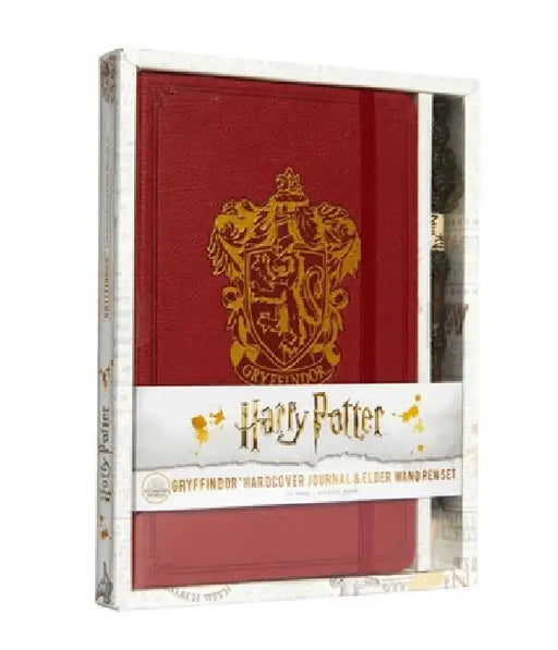Harry Potter: Gryffindor Hardcover Journal and Elder Wand Pen Set by Insight Editions