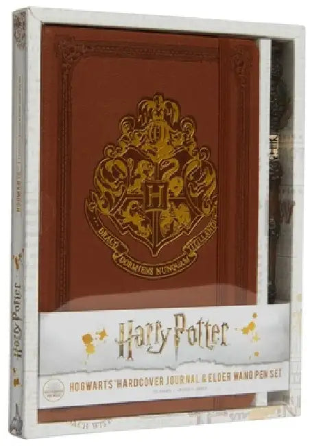 Harry Potter: Hogwarts Hardcover Journal and Elder Wand Pen Set by Insight Editions