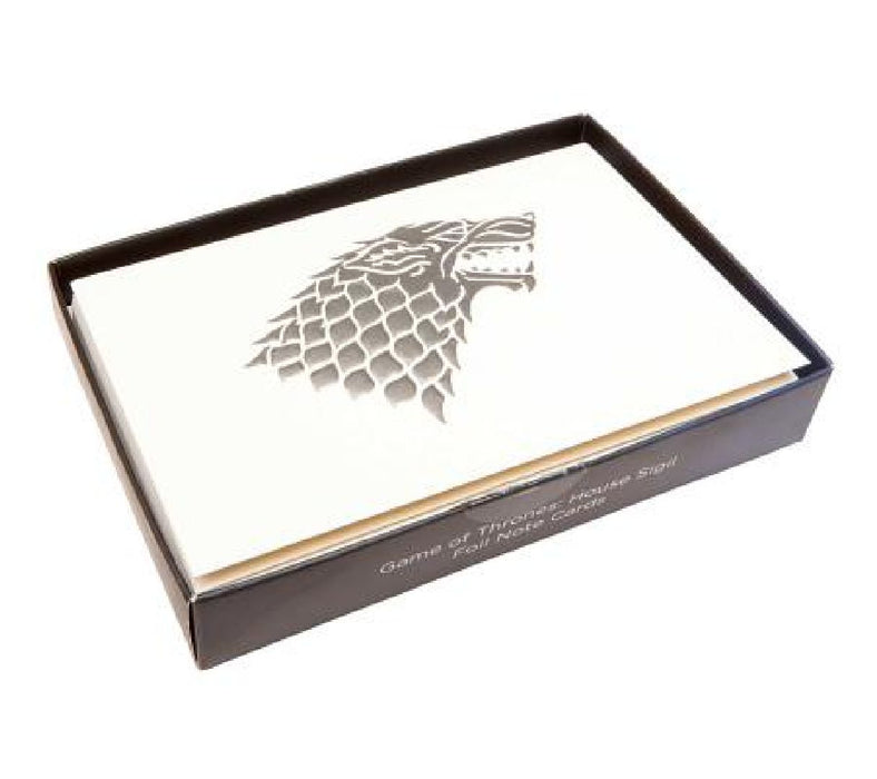 Game of Thrones: House Sigil Foil Note Cards by Insight Editions