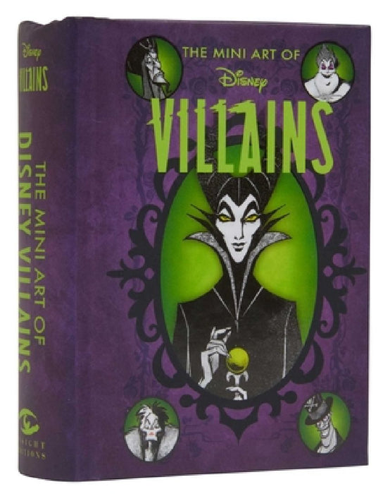 Disney: The Mini Art of Disney Villains Disney Villains Art Book by Brooke Vitale