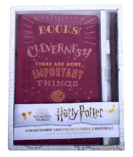 Harry Potter: Hermione Granger Hardcover Ruled Journal and Wand Pen Set [With Wand Pen] by Insight Editions