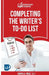 Completing The Writer's To-Do List by Tonya D. Price