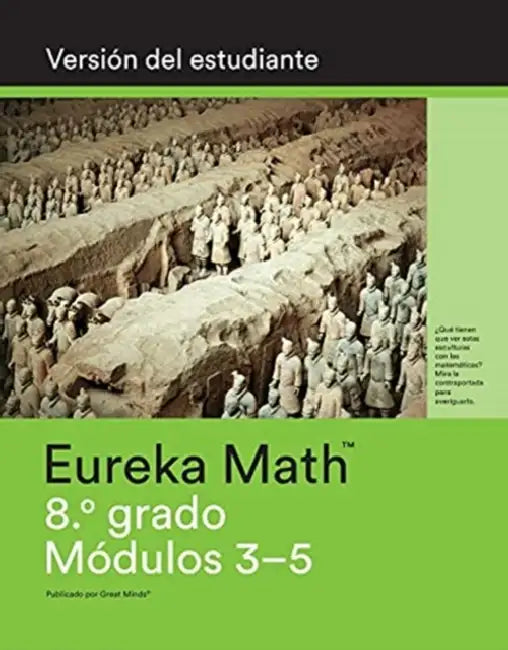 Spanish  Eureka Math  Grade 8 Student Edition Book 2 Modules 35 by Great Minds