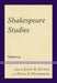 Shakespeare Studies: Volume 53 by Diana E. Henderson, James R. Siemon