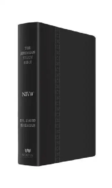 The Jeremiah Study Bible, NIV (Large Print Edition, Black W/ Burnished Edges) Leatherluxe: What It Says. What It Means. What It Means for You. by David Jeremiah