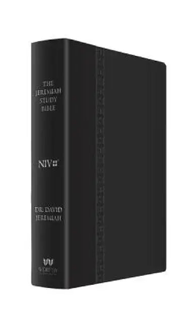 The Jeremiah Study Bible, NIV: (Large Print Edition, Black W/ Burnished Edges) Leatherluxe W/Thumb Index: What It Says. What It Means. What It Means f by David Jeremiah
