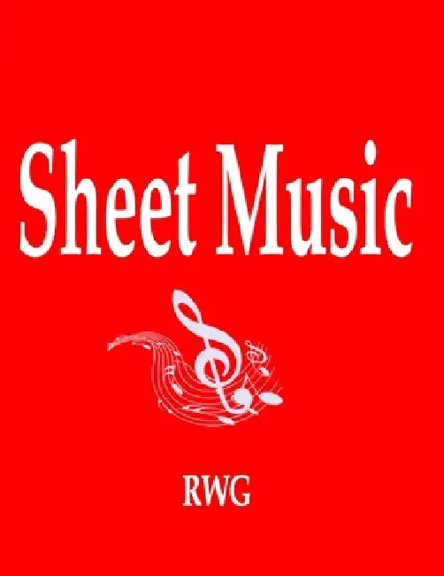 Sheet Music: 100 Pages 8.5" X 11" by Rwg