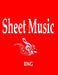 Sheet Music: 100 Pages 8.5" X 11" by Rwg