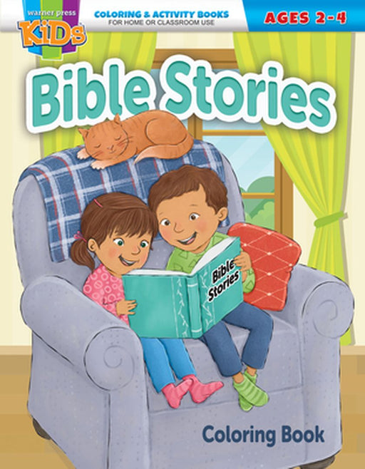 Bible Stories: Coloring Book for Ages 2-4 by Warner Press