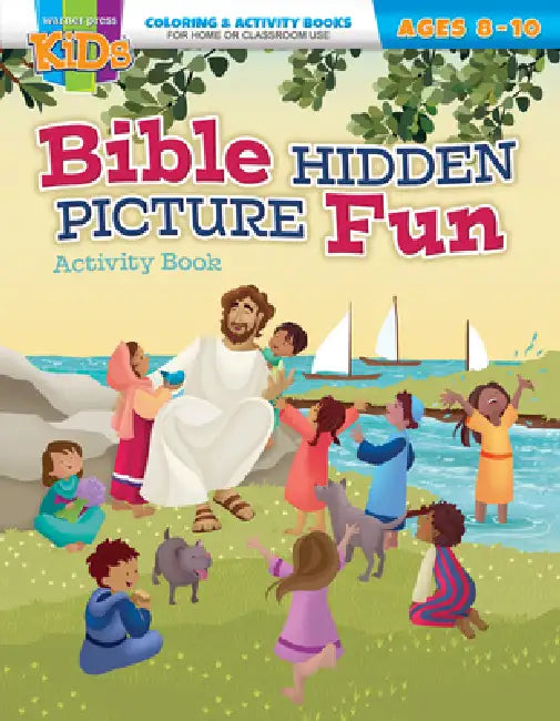 Bible Hidden Picture Fun: Coloring & Activity Book by Warner Press