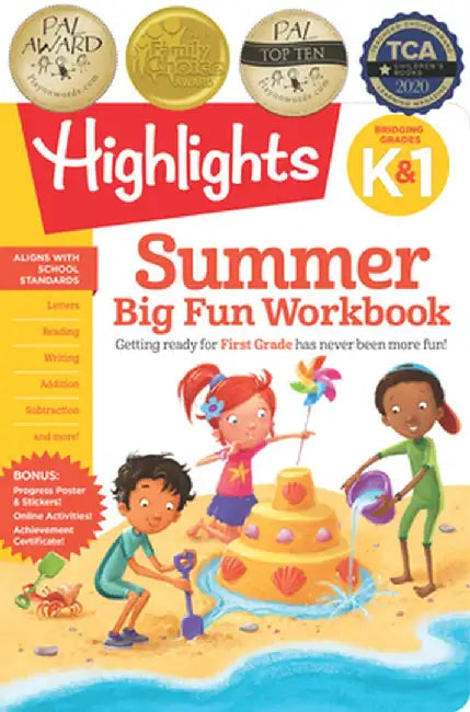 Summer Big Fun Workbook: Bridging Grades K & 1 by Highlights