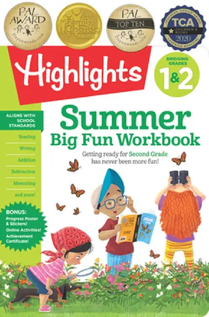 Summer Big Fun Workbook: Bridging Grades 1 & 2 by Highlights