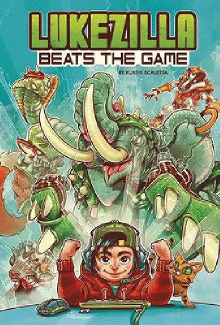 Lukezilla Beats the Game by Kurtis Scaletta