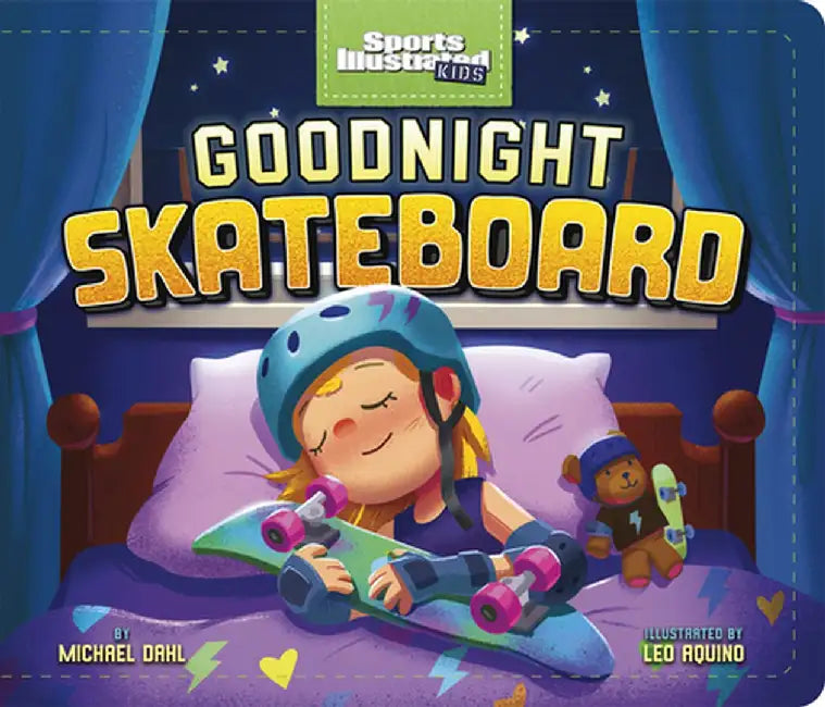 Goodnight Skateboard by Leo Aquino