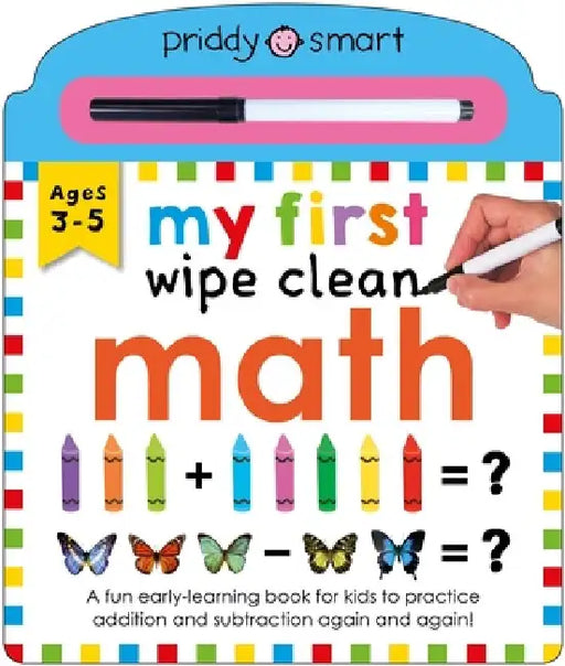 My First Wipe Clean: Math by Roger Priddy
