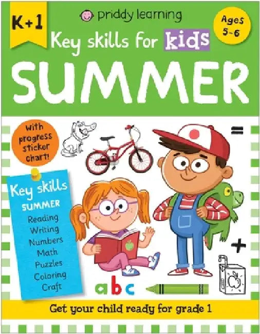 Key Skills for Kids: Summer K-G1 by Roger Priddy