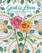 God Is Love: Color 60 Inspirational Bible Verses by Pamela Thayer