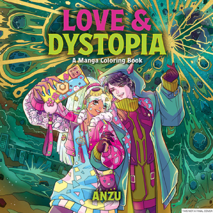 Love & Dystopia: A Manga Coloring Book by Anzu Anzu