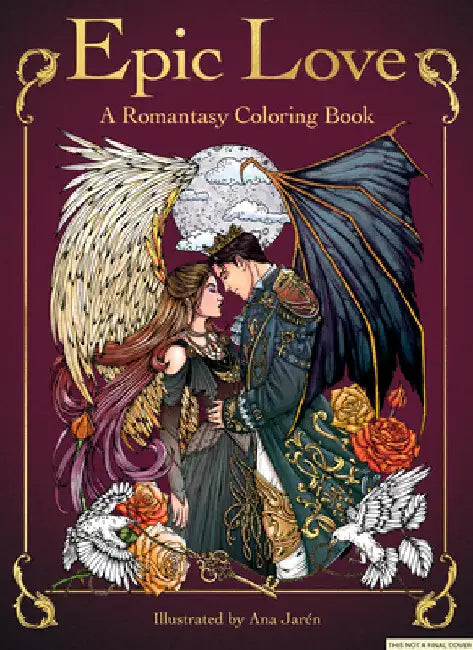Epic Love: A Romantasy Coloring Book by Ana JarÃ©n