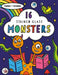 Stained Glass Coloring Monsters by Rachel Baines