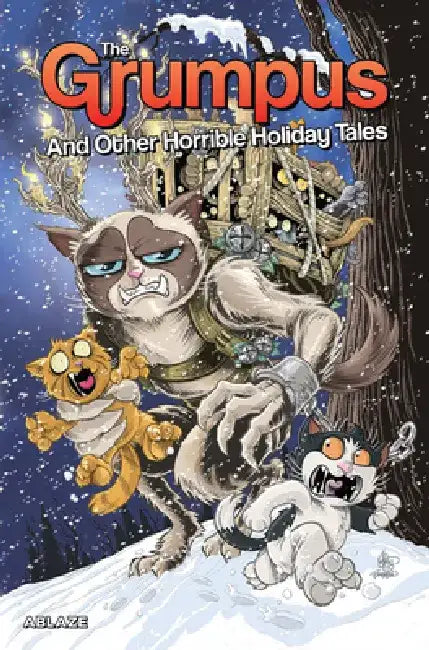 Grumpy Cat: The Grumpus and Other Horrible Holiday Tales by Steve Orlando