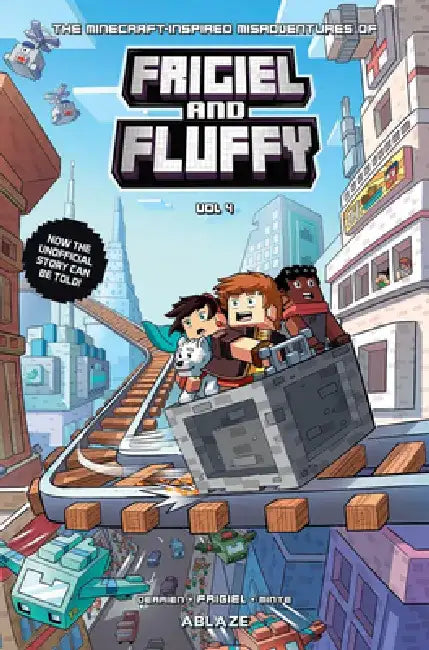 The Minecraft-Inspired Misadventures of Frigiel & Fluffy Vol 4 by Jean-Christophe Derrien