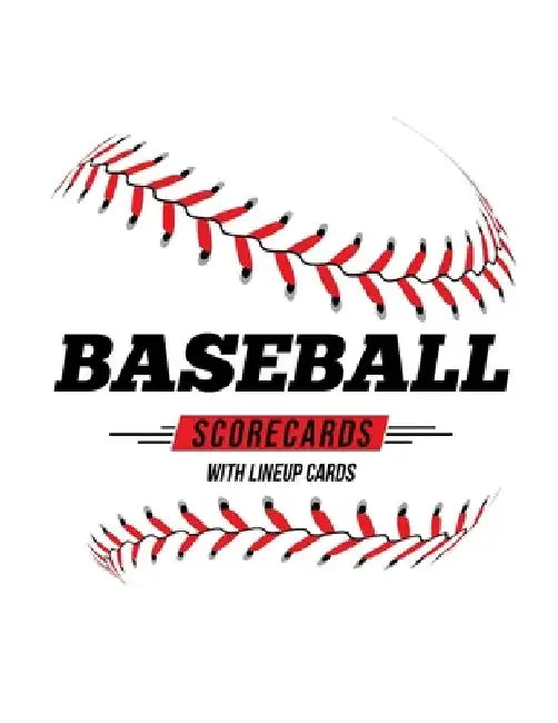 Baseball Scorecards With Lineup Cards: 50 Scoring Sheets For Baseball and Softball Games by Jose Waterhouse