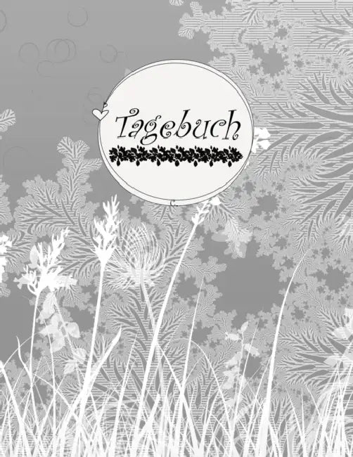 Tagebuch: (Großes Tagebuch Punktraster) Grey / 150 numerierte Seiten mit Softcover glänzend / Diary II Dein täglicher Begleiter @Cherieeearts by @cherieeearts