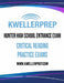 Kweller Prep Hunter High School Entrance Exam Critical Reading Practice Exams by Douglas S. Kovel