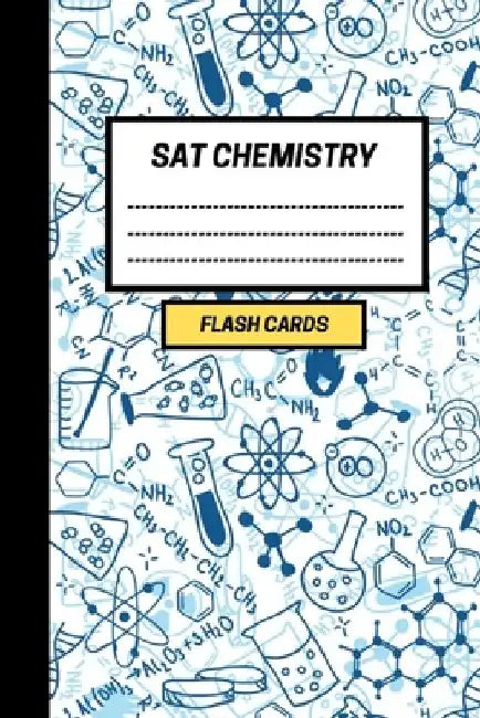 SAT Chemistry: Create your own SAT Chemistry Flash cards. Includes a Spaced Repetition and Lapse Tracker (480 cards) by Active Notebooks