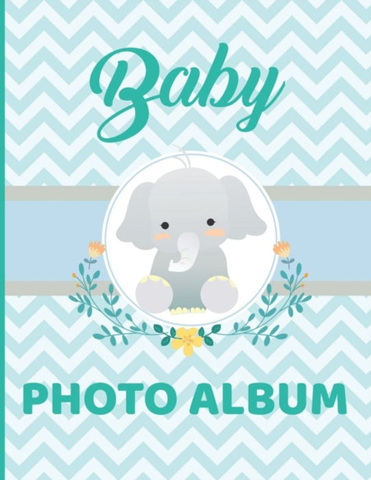 Baby Photo Album: Scrapbook Babies Photos; Photography Memory Book; Gifts for Kids Shower, Baptism, by Designs, Dazenmonk
