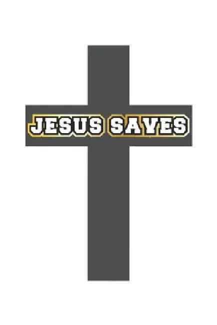 Jesus Saves: Monatsplaner, Termin-Kalender - Geschenk-Idee für gläubige Christen - A5 - 120 Seiten by D. Wolter