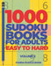 1000 Sudoku Books For Adults Easy To Hard - Volume 2: Brain Games for Adults - Logic Games For Adults by Panda Puzzle Book