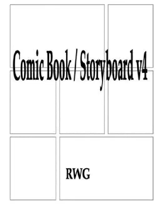 Comic Book / Storyboard v4: 50 Pages 8.5" X 11" by Rwg