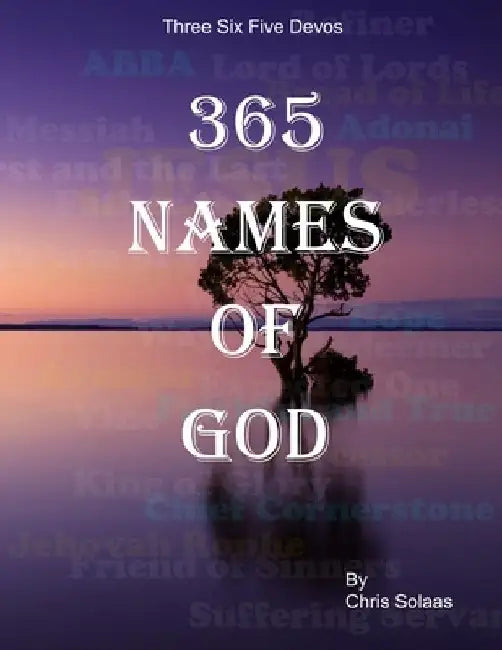 365 Names of God (large print) by Chris Solaas