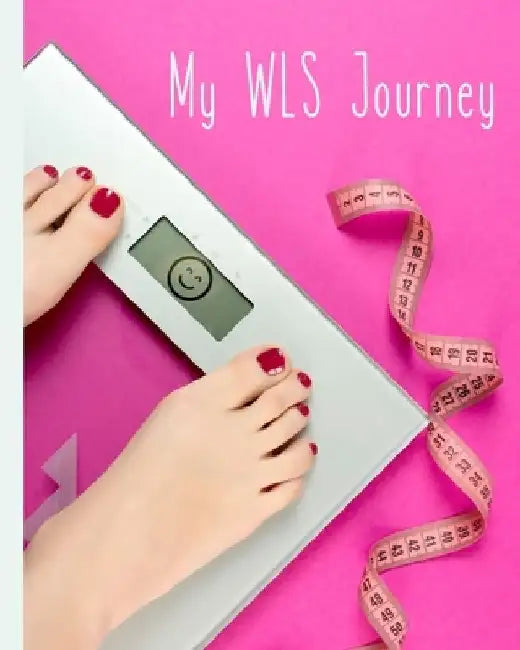 My WLS Journey: 12-Week Food & Activity Tracker for Gastric Bypass, Sleeve & Lapband Patients, 8"x10" by Sublimelemons Notebooks
