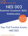 NES 003 Essential Academic Skills Mathematics: NES 003 Math - Free Online Tutoring by Lq Publications