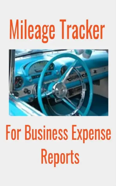 Mileage Tracker Foe Business Expense Reports: Keep an accurate daily record of expenses by Dusty Pages