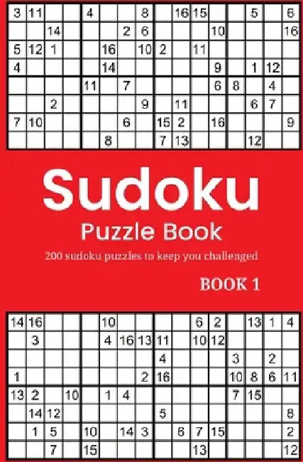 Sudoku Puzzle Book: 200 sudoku puzzles to keep you challenged by Puzzletreebooks