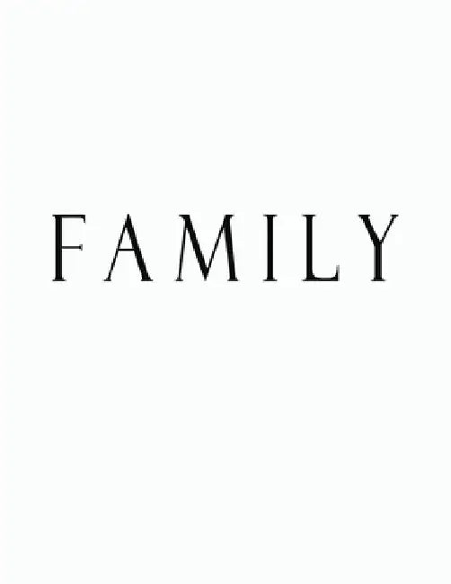 Family: White Black Decorative Book to Stack Together on Coffee Tables, Bookshelves and Interior Design - Add Bookish Charm De by Bookish Charm Decor